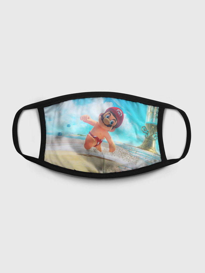 Многоразовая маска унисекс Burnettie Super Mario Odyssey, Разноцветный, Super Mario Odyssey
Многоразовая маска унисекс Burnettie Super Mario Odyssey, Разноцветный, Super Mario Odyssey
