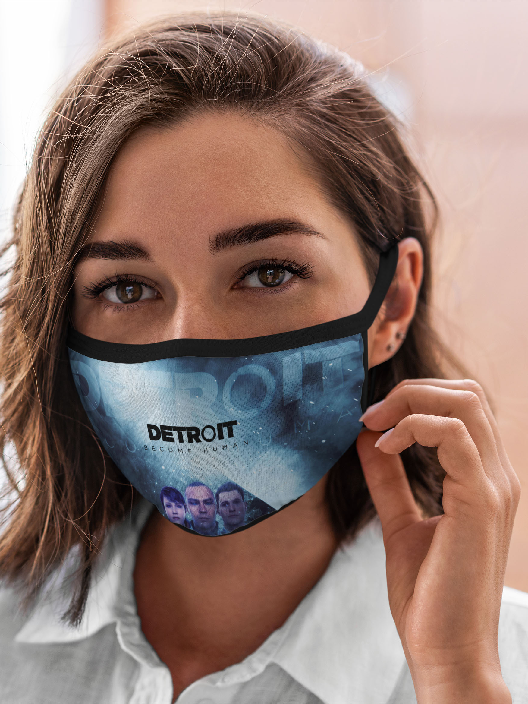 Многоразовая маска унисекс Burnettie Detroit Become Human, Разноцветный, Detroit Become Human
Многоразовая маска унисекс Burnettie Detroit Become Human, Разноцветный, Detroit Become Human