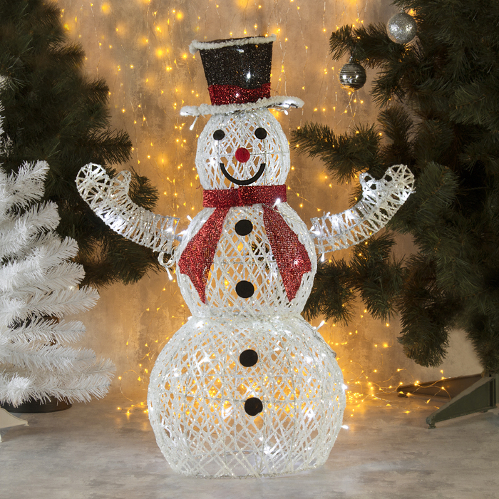 Световая фигура Luazon Lighting Снеговик с красным шарфом 3662032 белый холодный, Снеговик с красным шарфом
Световая фигура Luazon Lighting Снеговик с красным шарфом 3662032 белый холодный, Снеговик с красным шарфом