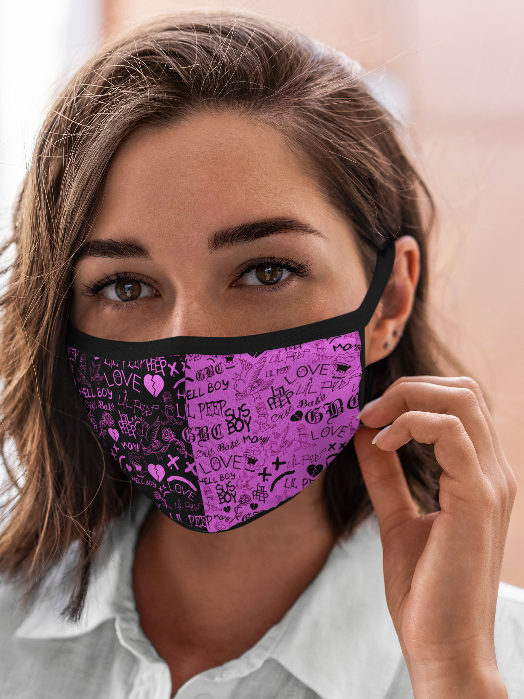 Многоразовая маска унисекс Burnettie Lil Peep Logobombing Black Pink, Разноцветный, Lil Peep Logobombing Black Pink
Многоразовая маска унисекс Burnettie Lil Peep Logobombing Black Pink, Разноцветный, Lil Peep Logobombing Black Pink