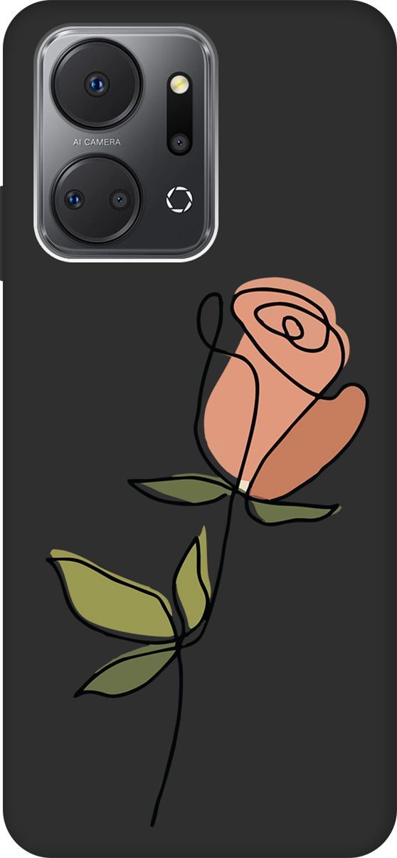 Матовый Soft Touch силиконовый чехол на Honor X7a с 3D принтом "Rose" черный, Черный;зеленый, 159391
Матовый Soft Touch силиконовый чехол на Honor X7a с 3D принтом "Rose" черный, Черный;зеленый, 159391