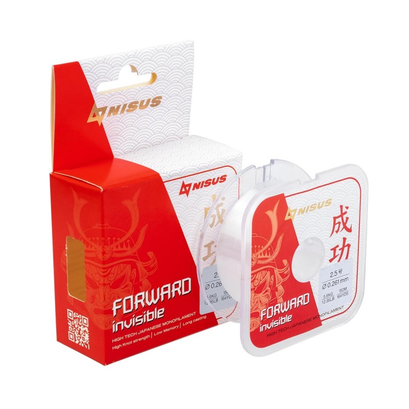 Леска Nisus Forward Invisible 0,261mm-150m, Nylon, Transparent, (N-FI-0261-150), Прозрачный
Леска Nisus Forward Invisible 0,261mm-150m, Nylon, Transparent, (N-FI-0261-150), Прозрачный