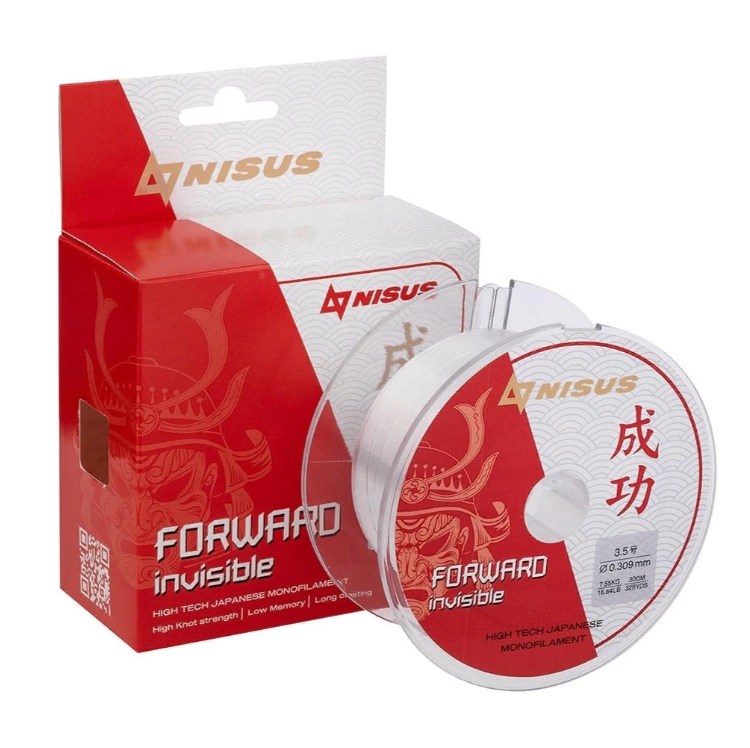 Леска Nisus Forward Invisible 0,286mm-300m, Nylon, Transparent, (N-FI-0286-300), Прозрачный
Леска Nisus Forward Invisible 0,286mm-300m, Nylon, Transparent, (N-FI-0286-300), Прозрачный