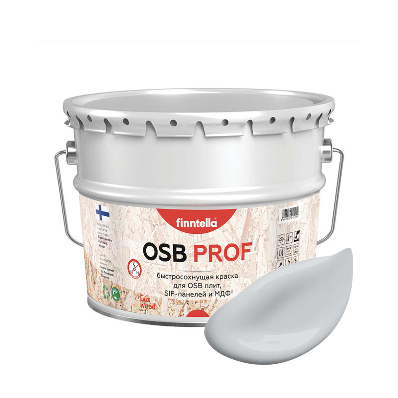 Краска OSB Prof, PIKKUKIVI светло-серый, 9л, OSB PROF специализированная для ОСБ плит. Высокоадгезионная. Самогрунтующая.
Краска OSB Prof, PIKKUKIVI светло-серый, 9л, OSB PROF специализированная для ОСБ плит. Высокоадгезионная. Самогрунтующая.