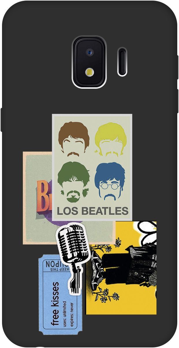 Чехол на Samsung Galaxy J2 Core с принтом "Beatles Stickers" черный, Черный;белый, 8427
Чехол на Samsung Galaxy J2 Core с принтом "Beatles Stickers" черный, Черный;белый, 8427