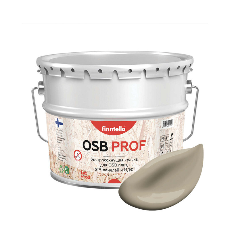 Краска OSB Prof, TAOS бежевый хаки, 9л, Зеленый, OSB PROF специализированная для ОСБ плит. Высокоадгезионная. Самогрунтующая.
Краска OSB Prof, TAOS бежевый хаки, 9л, Зеленый, OSB PROF специализированная для ОСБ плит. Высокоадгезионная. Самогрунтующая.