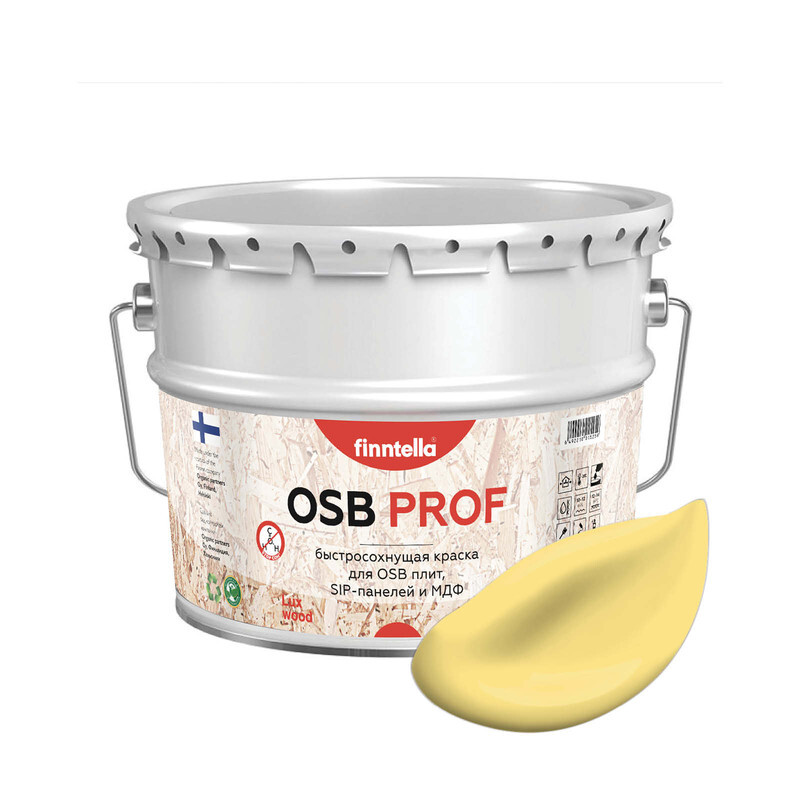 Краска OSB Prof, AURINKO палевый, 9л, Серый, OSB PROF специализированная для ОСБ плит. Высокоадгезионная. Самогрунтующая.
Краска OSB Prof, AURINKO палевый, 9л, Серый, OSB PROF специализированная для ОСБ плит. Высокоадгезионная. Самогрунтующая.