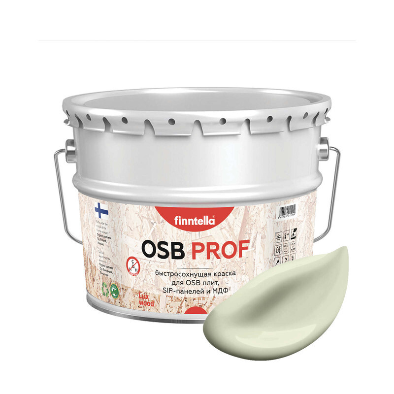 Краска OSB Prof, LOOTUS пастельно зеленовато-желтый, 9л, OSB PROF специализированная для ОСБ плит. Высокоадгезионная. Самогрунтующая.
Краска OSB Prof, LOOTUS пастельно зеленовато-желтый, 9л, OSB PROF специализированная для ОСБ плит. Высокоадгезионная. Самогрунтующая.
