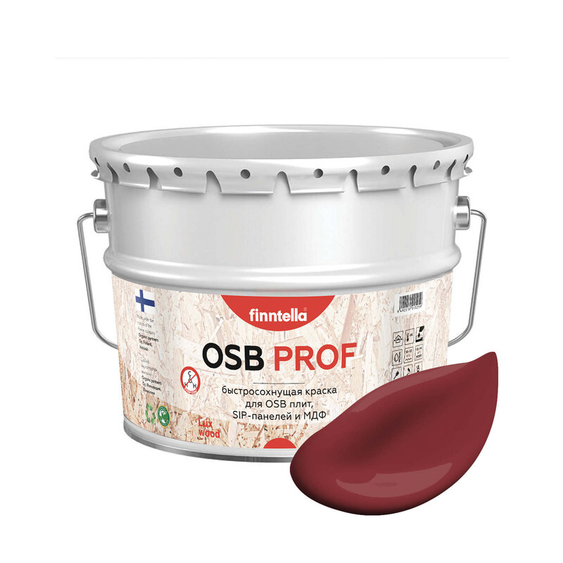 Краска OSB Prof , VIININPU финский бордовый, 9л, Красный, OSB PROF специализированная для ОСБ плит. Высокоадгезионная. Самогрунтующая.
Краска OSB Prof , VIININPU финский бордовый, 9л, Красный, OSB PROF специализированная для ОСБ плит. Высокоадгезионная. Самогрунтующая.