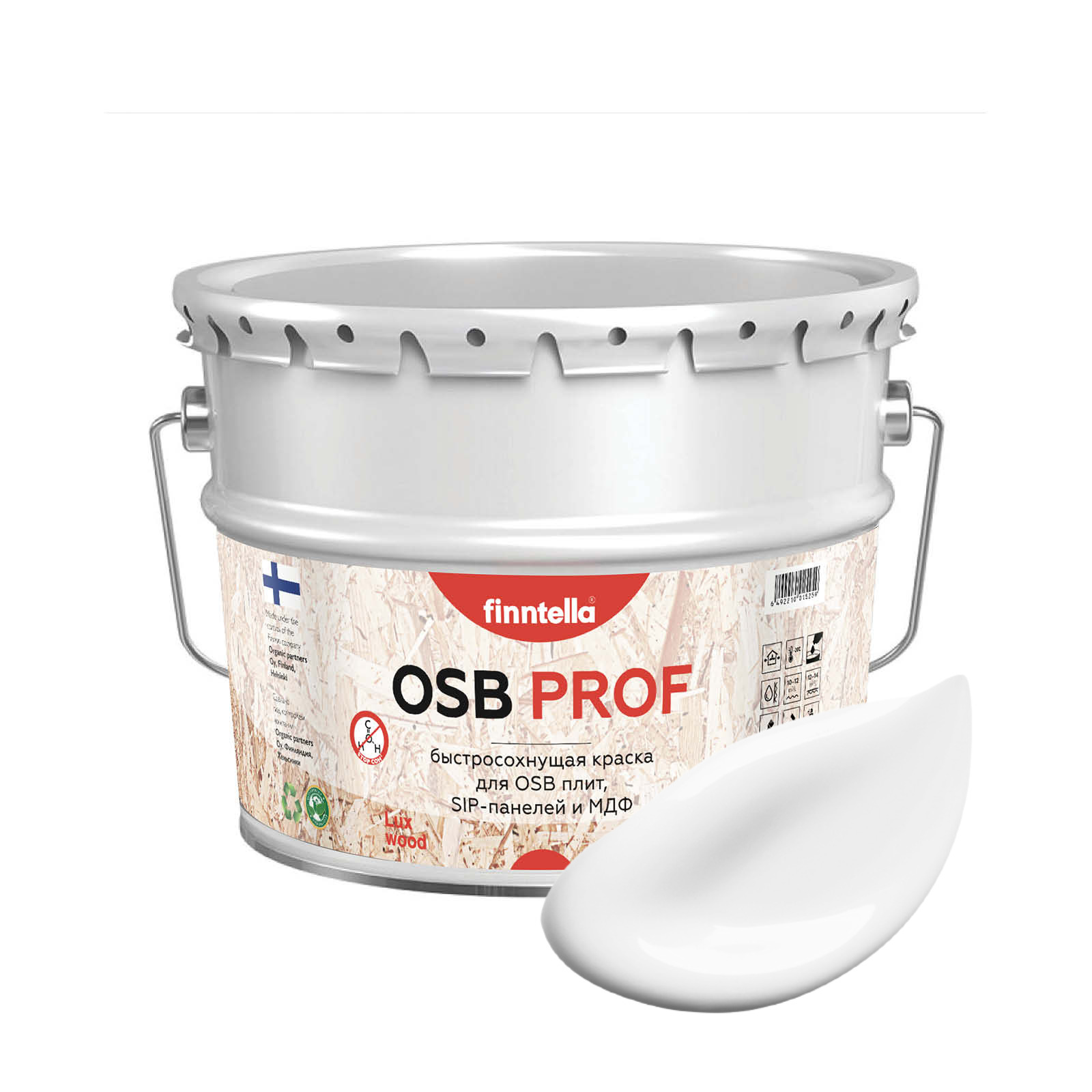 Краска OSB Prof , LUMI белый, 9л, OSB PROF специализированная для ОСБ плит. Высокоадгезионная. Самогрунтующая.
Краска OSB Prof , LUMI белый, 9л, OSB PROF специализированная для ОСБ плит. Высокоадгезионная. Самогрунтующая.