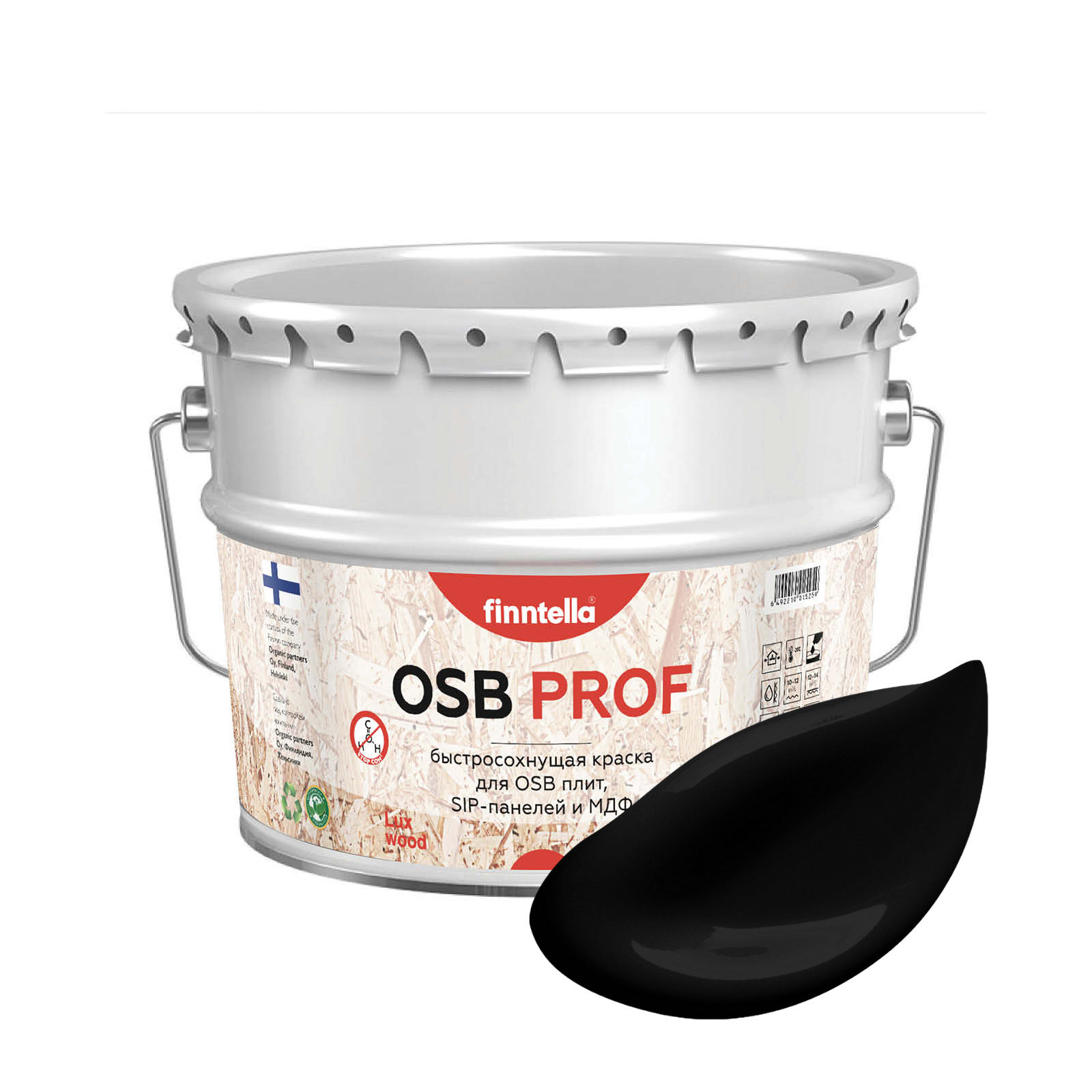 Краска OSB Prof , MUSTA черный, 9л, OSB PROF специализированная для ОСБ плит. Высокоадгезионная. Самогрунтующая.
Краска OSB Prof , MUSTA черный, 9л, OSB PROF специализированная для ОСБ плит. Высокоадгезионная. Самогрунтующая.