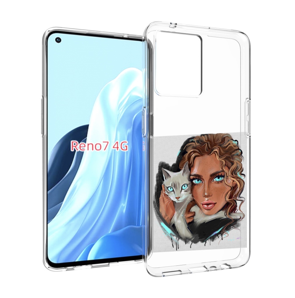 Чехол MyPads девушка-с-котом-голубые-глаза женский для OPPO RENO 7 4G, Прозрачный, Tocco
Чехол MyPads девушка-с-котом-голубые-глаза женский для OPPO RENO 7 4G, Прозрачный, Tocco