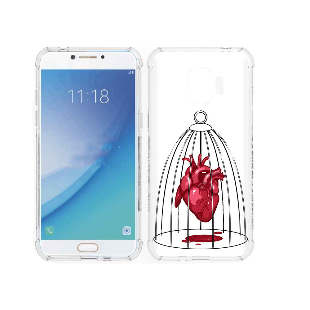 Чехол MyPads Tocco для Samsung Galaxy J2 Pro (2018) сердце в клетке (PT226925.585.597), Прозрачный, Tocco
Чехол MyPads Tocco для Samsung Galaxy J2 Pro (2018) сердце в клетке (PT226925.585.597), Прозрачный, Tocco