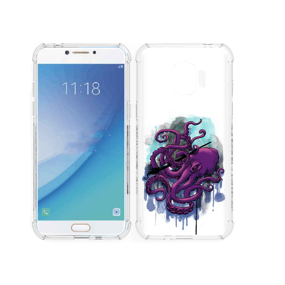 Чехол MyPads Tocco для Samsung Galaxy J2 Pro (2018) фиолетовый осьминог (PT226925.585.658), Прозрачный, Tocco
Чехол MyPads Tocco для Samsung Galaxy J2 Pro (2018) фиолетовый осьминог (PT226925.585.658), Прозрачный, Tocco