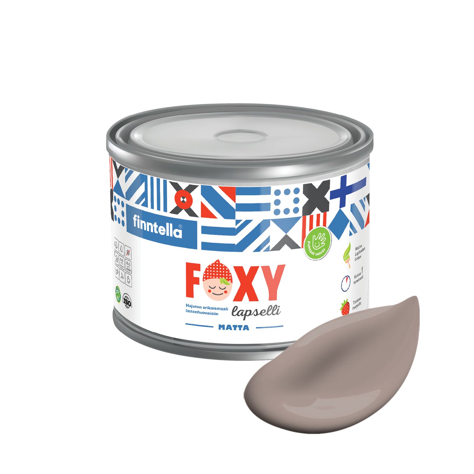 Краска для детской комнаты FOXY LAPSELLI matte, финская краска, матовая, моющаяся, цвет AI, Коричневый, для детской комнаты FOXY LAPSELLI matte, финская матовая, моющаяся
Краска для детской комнаты FOXY LAPSELLI matte, финская краска, матовая, моющаяся, цвет AI, Коричневый, для детской комнаты FOXY LAPSELLI matte, финская матовая, моющаяся