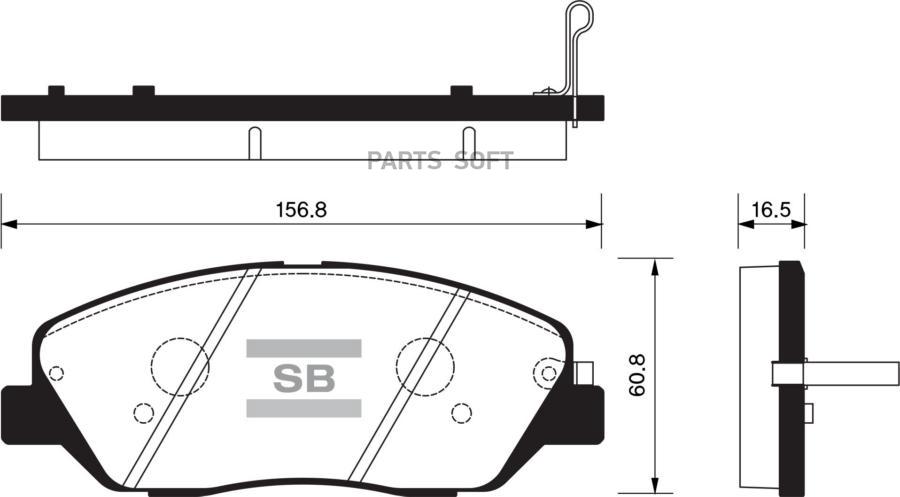 Тормозные колодки Sangsin brake передние дисковые для Hyundai Genesis 3.8 2008- SP1246, SP1246
Тормозные колодки Sangsin brake передние дисковые для Hyundai Genesis 3.8 2008- SP1246, SP1246