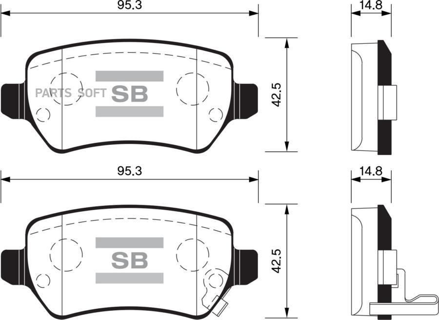 Колодки дисковые задние \ Opel Astra G 1.8-2.2DT 01-04/Zafira 2.2i/DTi 01> HI-Q SP1536, SP1536
Колодки дисковые задние \ Opel Astra G 1.8-2.2DT 01-04/Zafira 2.2i/DTi 01> HI-Q SP1536, SP1536