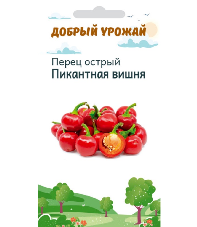 Семена овощей перец острый Пикантная вишня 25350 0,2 г 1 уп. 
Семена овощей перец острый Пикантная вишня 25350 0,2 г 1 уп.