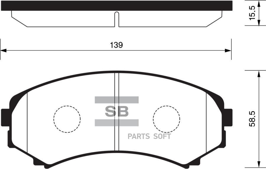 Тормозные колодки Sangsin brake передние для Mazda MPV 92-99/Mitsubishi Pajero 3.5 SP2075, SP2075
Тормозные колодки Sangsin brake передние для Mazda MPV 92-99/Mitsubishi Pajero 3.5 SP2075, SP2075