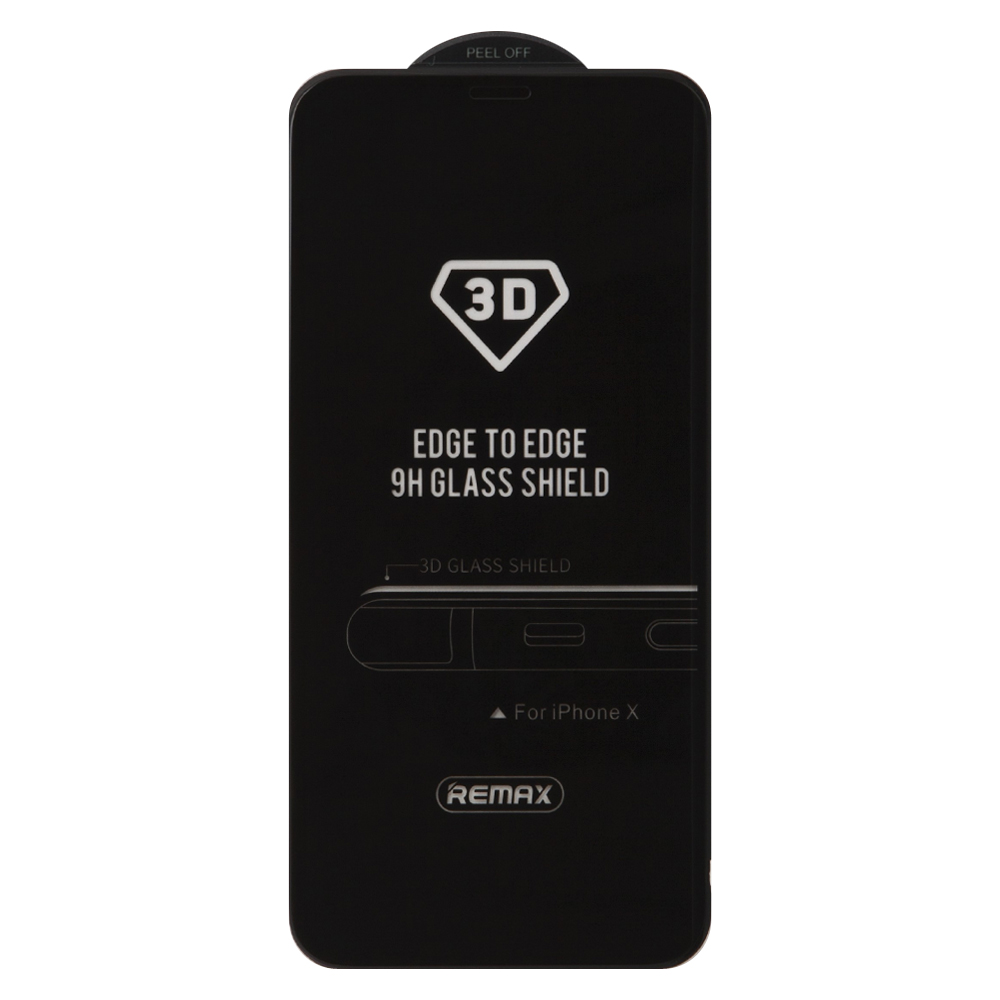 Защитное стекло REMAX Caesar 3D GL-04 для iPhone 11 Pro/X/Xs 0.3 мм с черной рамкой, GL-04
Защитное стекло REMAX Caesar 3D GL-04 для iPhone 11 Pro/X/Xs 0.3 мм с черной рамкой, GL-04