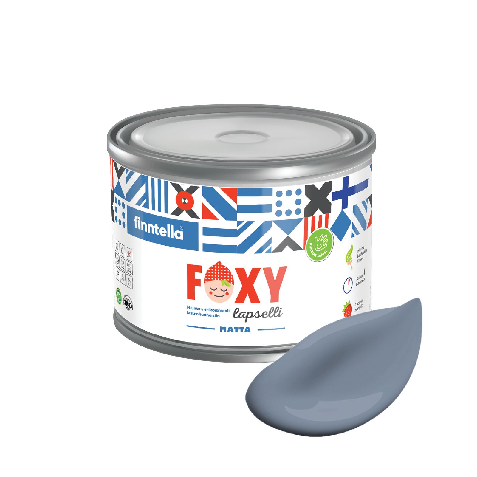 Краска для детской комнаты FOXY LAPSELLI matte, финская краска, матовая, моющаяся, цвет KA, Серый, для детской комнаты FOXY LAPSELLI matte, финская матовая, моющаяся
Краска для детской комнаты FOXY LAPSELLI matte, финская краска, матовая, моющаяся, цвет KA, Серый, для детской комнаты FOXY LAPSELLI matte, финская матовая, моющаяся