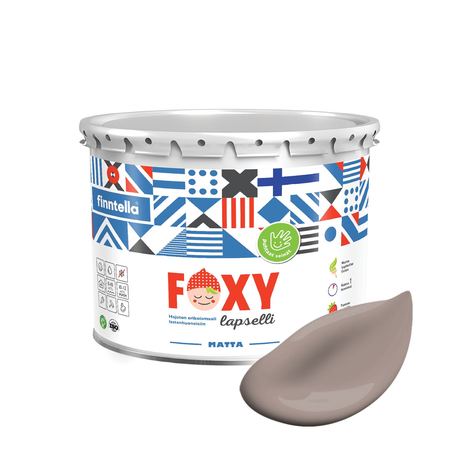 Краска для детской комнаты FOXY LAPSELLI matte, финская краска, матовая, моющаяся, цвет AI, Бежевый, для детской комнаты FOXY LAPSELLI matte, финская матовая, моющаяся
Краска для детской комнаты FOXY LAPSELLI matte, финская краска, матовая, моющаяся, цвет AI, Бежевый, для детской комнаты FOXY LAPSELLI matte, финская матовая, моющаяся