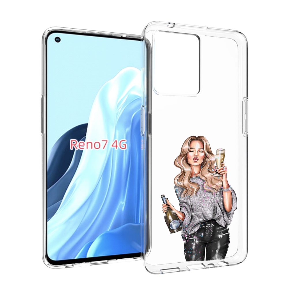 Чехол MyPads красивая-любительница-шампанского женский для OPPO RENO 7 4G, Прозрачный, Tocco
Чехол MyPads красивая-любительница-шампанского женский для OPPO RENO 7 4G, Прозрачный, Tocco