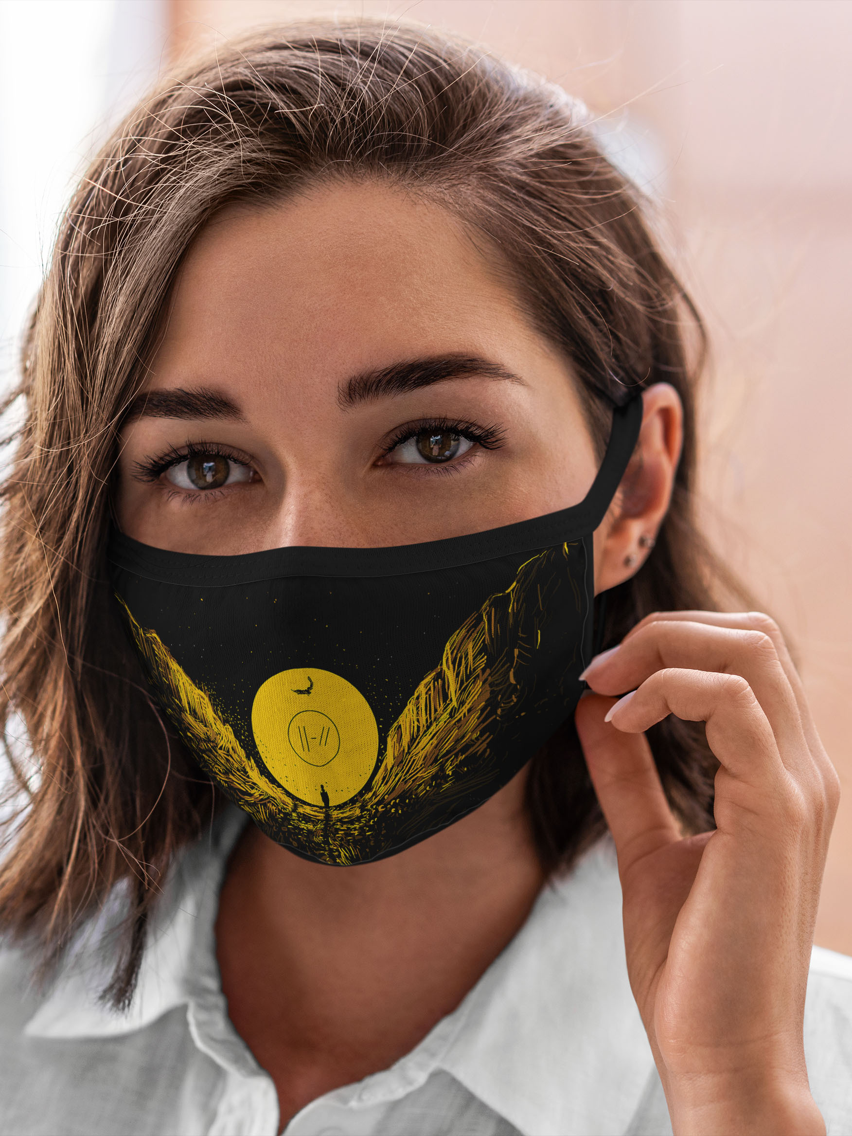 Многоразовая маска унисекс Burnettie Twenty One Pilots, Разноцветный, Twenty One Pilots
Многоразовая маска унисекс Burnettie Twenty One Pilots, Разноцветный, Twenty One Pilots