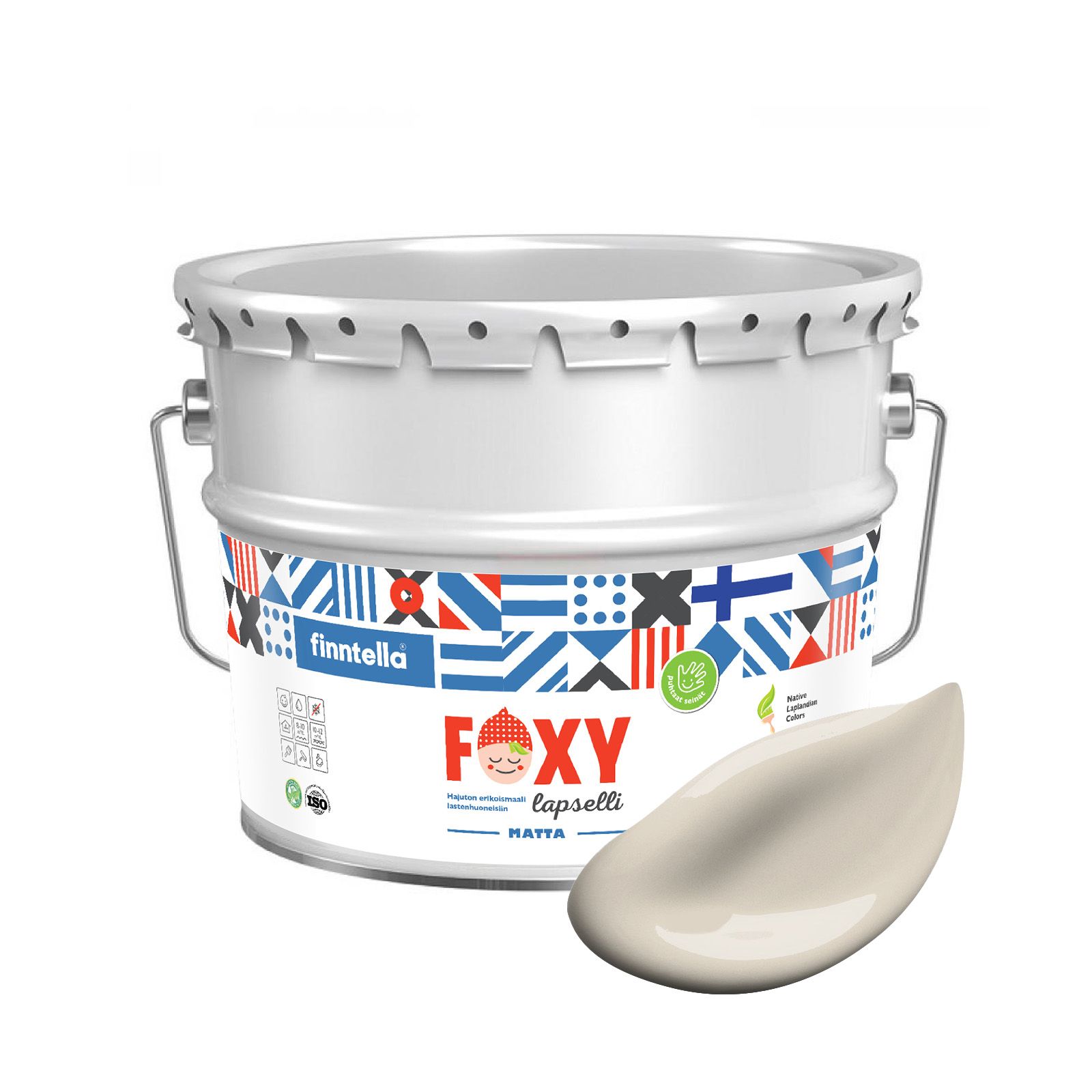 Краска для детской комнаты FOXY LAPSELLI matte, финская краска, матовая, моющаяся, цвет VA, Бежевый, для детской комнаты FOXY LAPSELLI matte, финская матовая, моющаяся
Краска для детской комнаты FOXY LAPSELLI matte, финская краска, матовая, моющаяся, цвет VA, Бежевый, для детской комнаты FOXY LAPSELLI matte, финская матовая, моющаяся