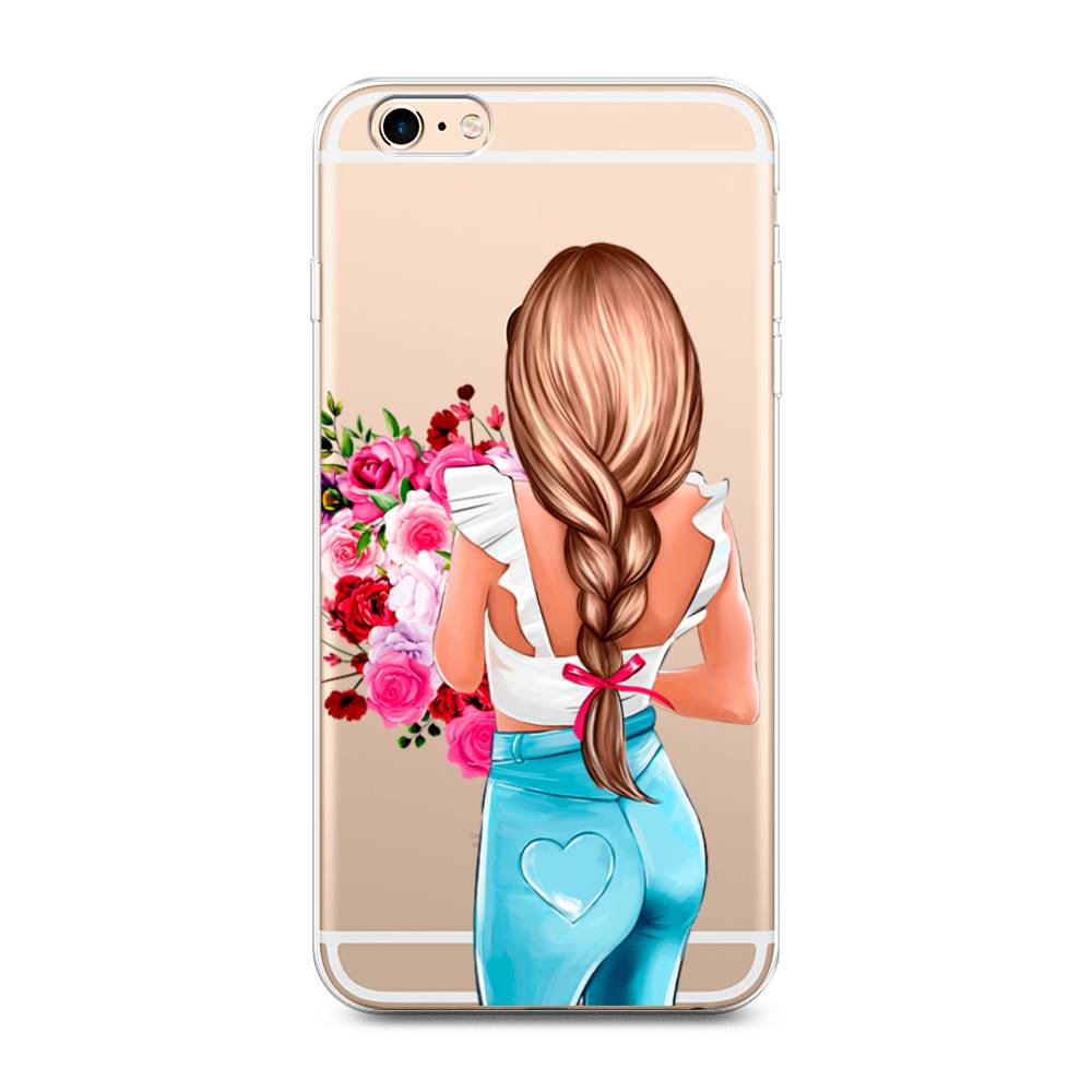 Чехол на Apple iPhone 6 Plus/6S Plus "Девушка с цветами", Коричневый;розовый;голубой, 10550-6
Чехол на Apple iPhone 6 Plus/6S Plus "Девушка с цветами", Коричневый;розовый;голубой, 10550-6