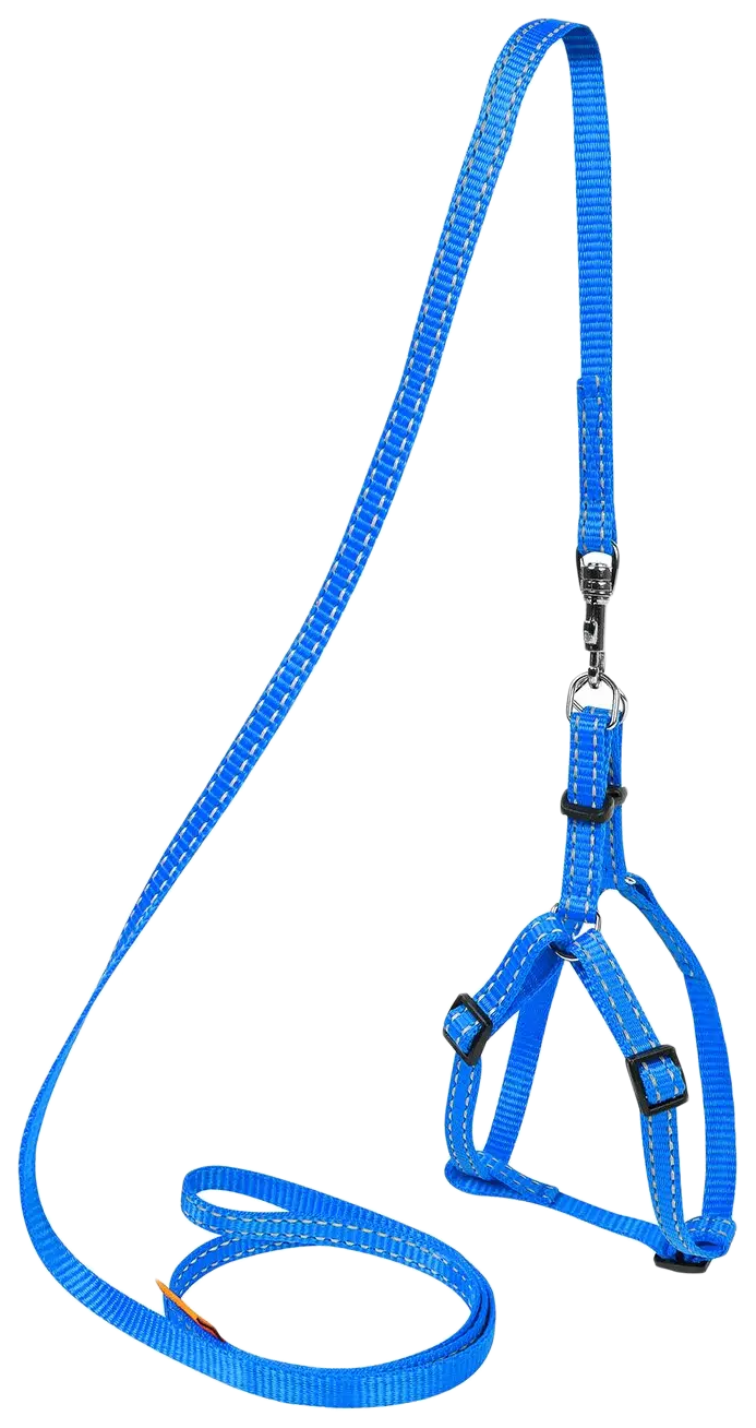 Шлейка с поводком для собак и кошек Collar Dog Extremе нейлоновая синяя 28-40 см, Синий
Шлейка с поводком для собак и кошек Collar Dog Extremе нейлоновая синяя 28-40 см, Синий