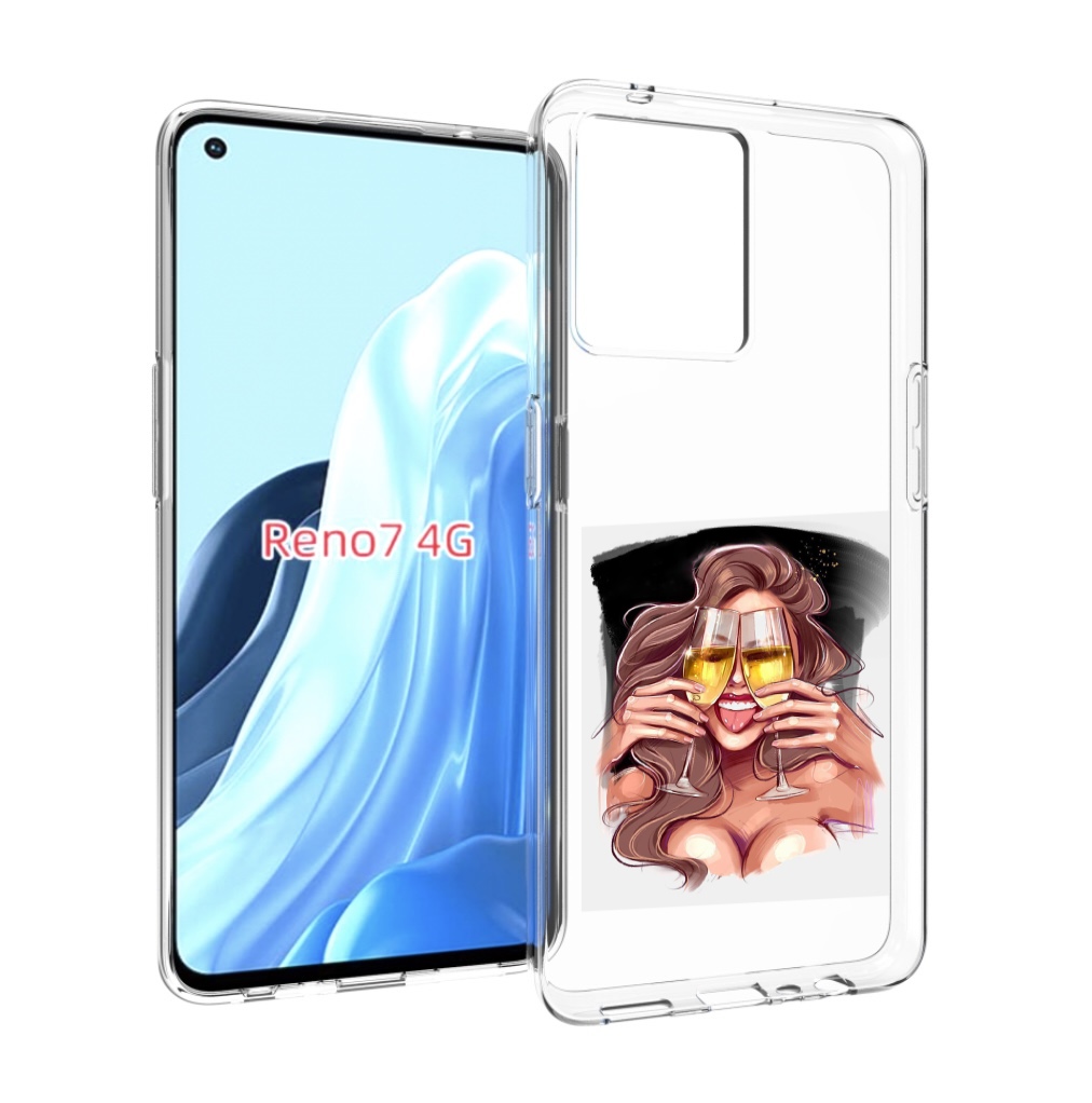 Чехол MyPads любительница-шампанского-модель женский для OPPO RENO 7 4G, Прозрачный, Tocco
Чехол MyPads любительница-шампанского-модель женский для OPPO RENO 7 4G, Прозрачный, Tocco