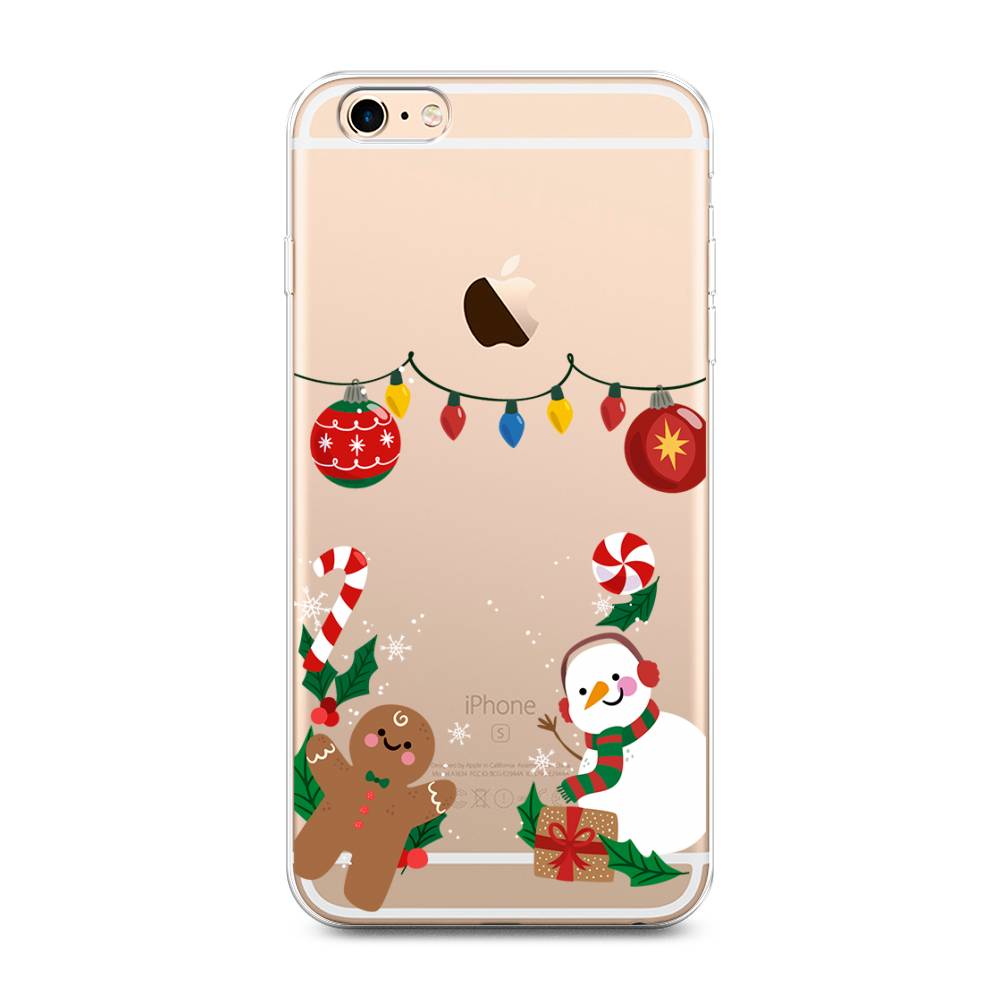 Чехол на Apple iPhone 6 Plus/6S Plus "Новогоднее настроение", Коричневый;красный;зеленый, 10550-5
Чехол на Apple iPhone 6 Plus/6S Plus "Новогоднее настроение", Коричневый;красный;зеленый, 10550-5