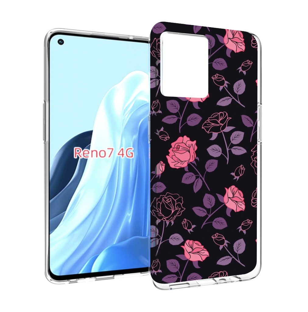 Чехол MyPads маленькие розочки на черном фоне женский для OPPO RENO 7 4G, Прозрачный, Tocco
Чехол MyPads маленькие розочки на черном фоне женский для OPPO RENO 7 4G, Прозрачный, Tocco