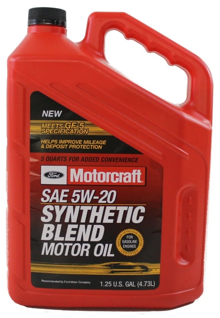 Масло моторное MOTORCRAFT Synthetic Blend 5W-20 полусинтетическое 4,73 л XO-5W20-5Q3SP
Масло моторное MOTORCRAFT Synthetic Blend 5W-20 полусинтетическое 4,73 л XO-5W20-5Q3SP