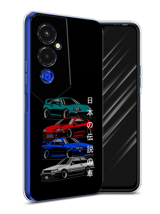 Чехол Awog на Tecno Pova 4 pro / Техно Пова 4 Про "JDM Legend cars", Зеленый;красный;синий
Чехол Awog на Tecno Pova 4 pro / Техно Пова 4 Про "JDM Legend cars", Зеленый;красный;синий