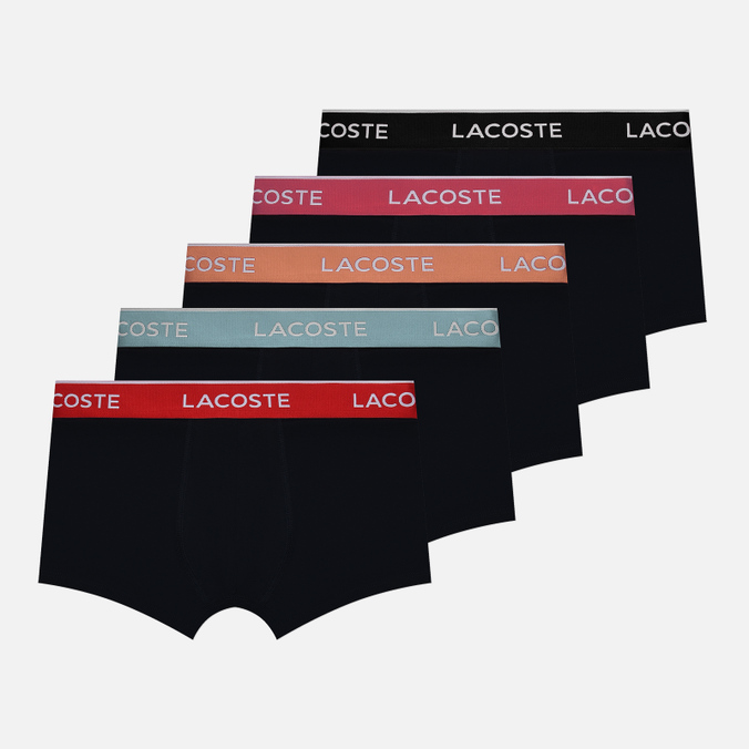 Комплект мужских трусов Lacoste Underwear 5-Pack Stretch Cotton комбинированный, Размер M, 5-Pack Stretch Cotton
Комплект мужских трусов Lacoste Underwear 5-Pack Stretch Cotton комбинированный, Размер M, 5-Pack Stretch Cotton