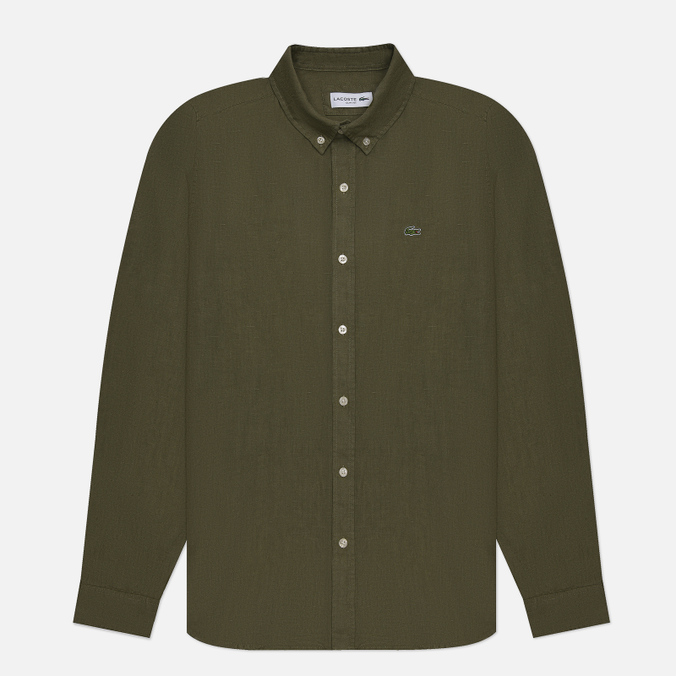 Мужская рубашка Lacoste Linen Slim Fit оливковый, Размер 41, Хаки, Linen Slim Fit
Мужская рубашка Lacoste Linen Slim Fit оливковый, Размер 41, Хаки, Linen Slim Fit