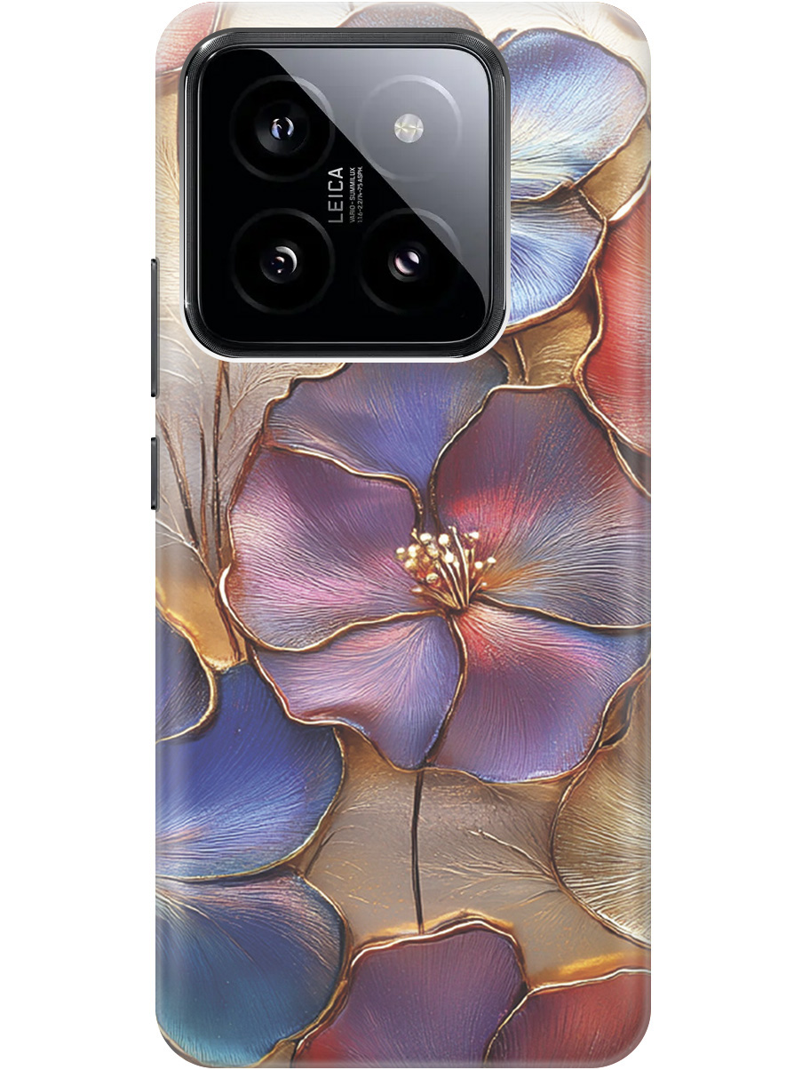 Силиконовый чехол на Xiaomi 14 Pro с принтом "Позолоченные цветы", Прозрачный;золотистый;красный;синий, 777771024
Силиконовый чехол на Xiaomi 14 Pro с принтом "Позолоченные цветы", Прозрачный;золотистый;красный;синий, 777771024