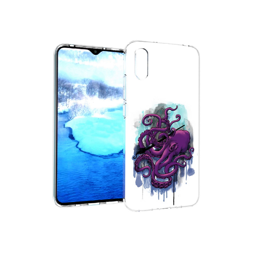 Чехол MyPads Tocco для Xiaomi Redmi 9A фиолетовый осьминог (PT151022.270.658), Прозрачный, Tocco
Чехол MyPads Tocco для Xiaomi Redmi 9A фиолетовый осьминог (PT151022.270.658), Прозрачный, Tocco