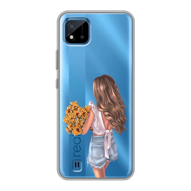 Полупрозрачный дизайнерский силиконовый чехол для Realme C20 / Realme C11 (2021) Девушка с
Полупрозрачный дизайнерский силиконовый чехол для Realme C20 / Realme C11 (2021) Девушка с