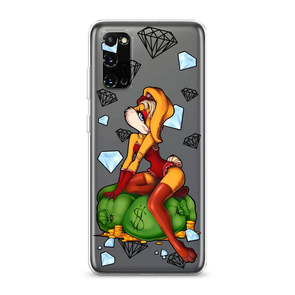 Чехол на Samsung Galaxy S20 "Лола Банни с бриллиантами", Красный;оранжевый;зеленый, 29250-6
Чехол на Samsung Galaxy S20 "Лола Банни с бриллиантами", Красный;оранжевый;зеленый, 29250-6