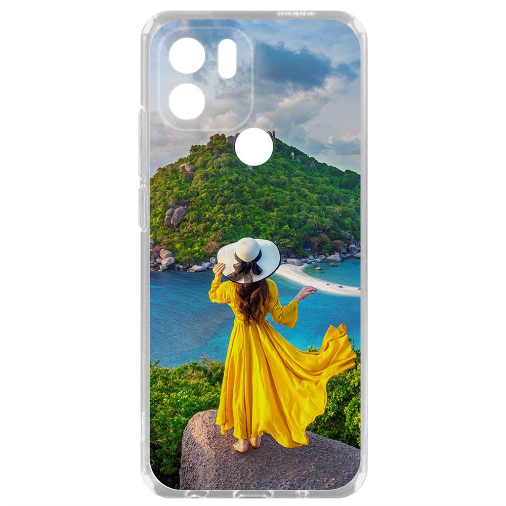 Чехол-накладка Krutoff Clear Case Платье летнее женское для Xiaomi Poco C51, Прозрачный
Чехол-накладка Krutoff Clear Case Платье летнее женское для Xiaomi Poco C51, Прозрачный