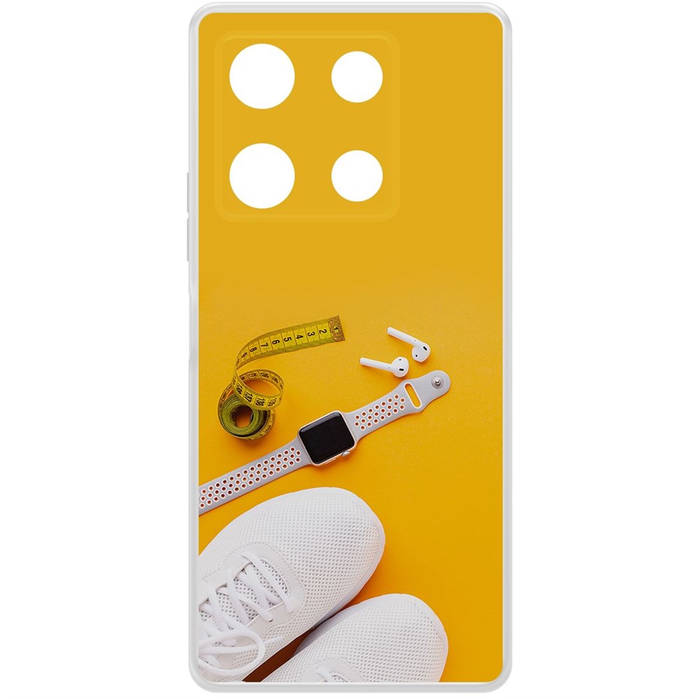 Чехол-накладка Krutoff Clear Case Кроссовки женские Фитнес для INFINIX Note 30 Pro, Прозрачный
Чехол-накладка Krutoff Clear Case Кроссовки женские Фитнес для INFINIX Note 30 Pro, Прозрачный