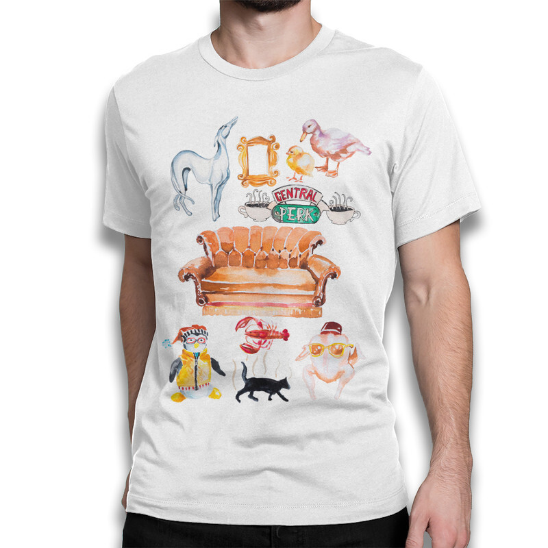 Футболка мужская DS Apparel Сериал Друзья 33002-2 белая S, Белый, Сериал Друзья 33002-2
Футболка мужская DS Apparel Сериал Друзья 33002-2 белая S, Белый, Сериал Друзья 33002-2