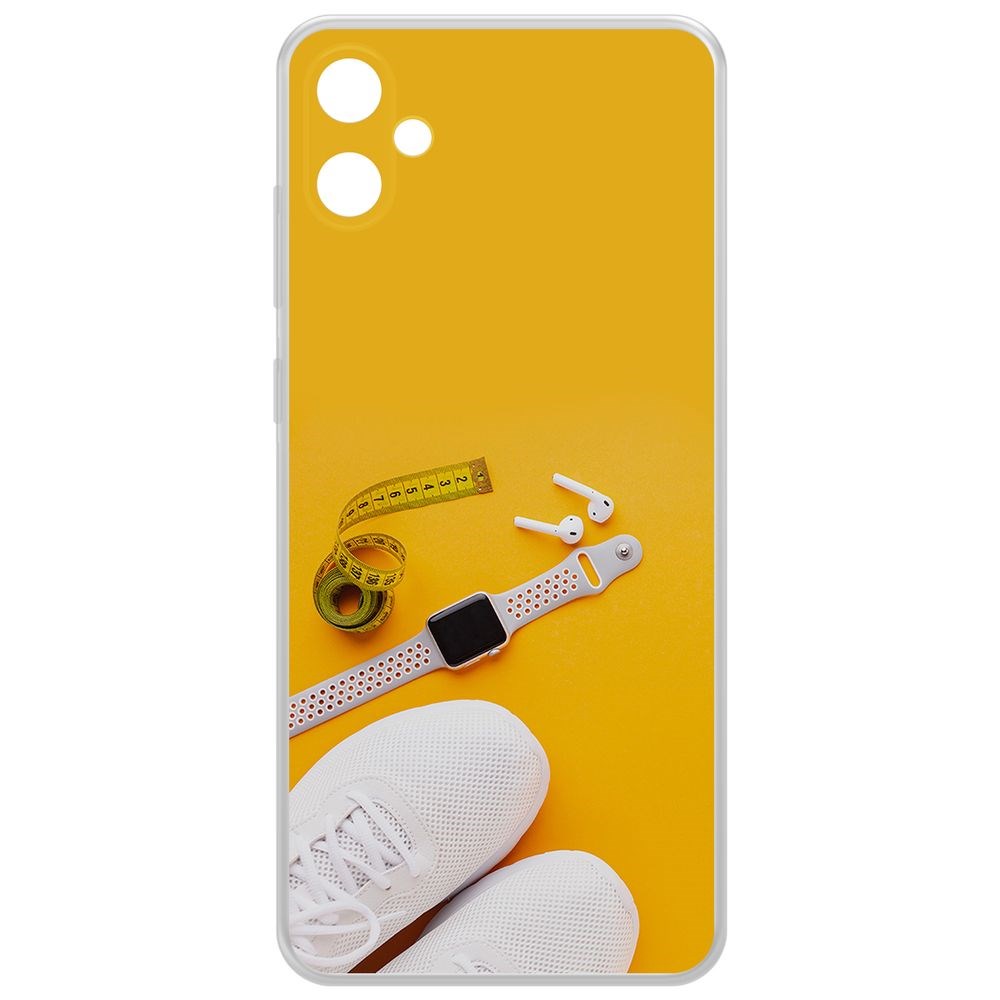Чехол-накладка Krutoff Clear Case Кроссовки женские Фитнес для Samsung Galaxy A05, Прозрачный
Чехол-накладка Krutoff Clear Case Кроссовки женские Фитнес для Samsung Galaxy A05, Прозрачный