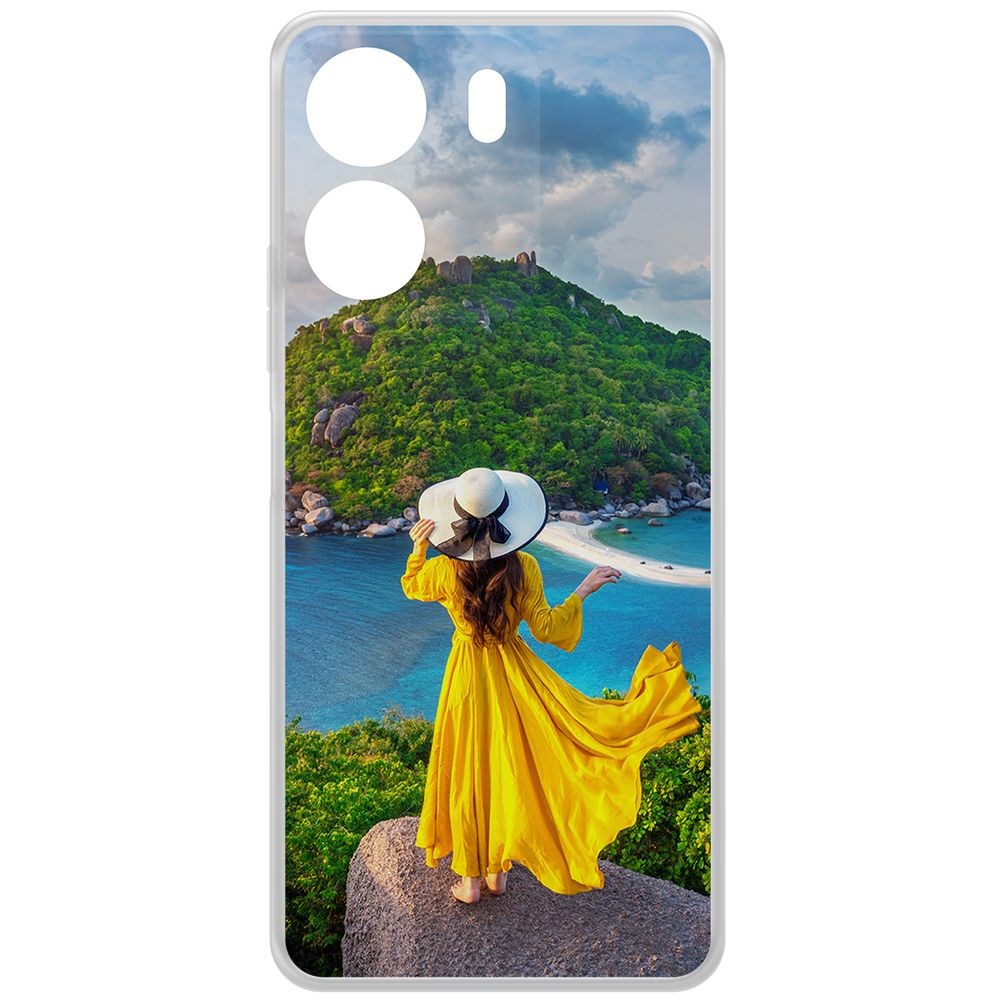 Чехол-накладка Krutoff Clear Case Платье летнее женское для Xiaomi Redmi 13C, Прозрачный
Чехол-накладка Krutoff Clear Case Платье летнее женское для Xiaomi Redmi 13C, Прозрачный