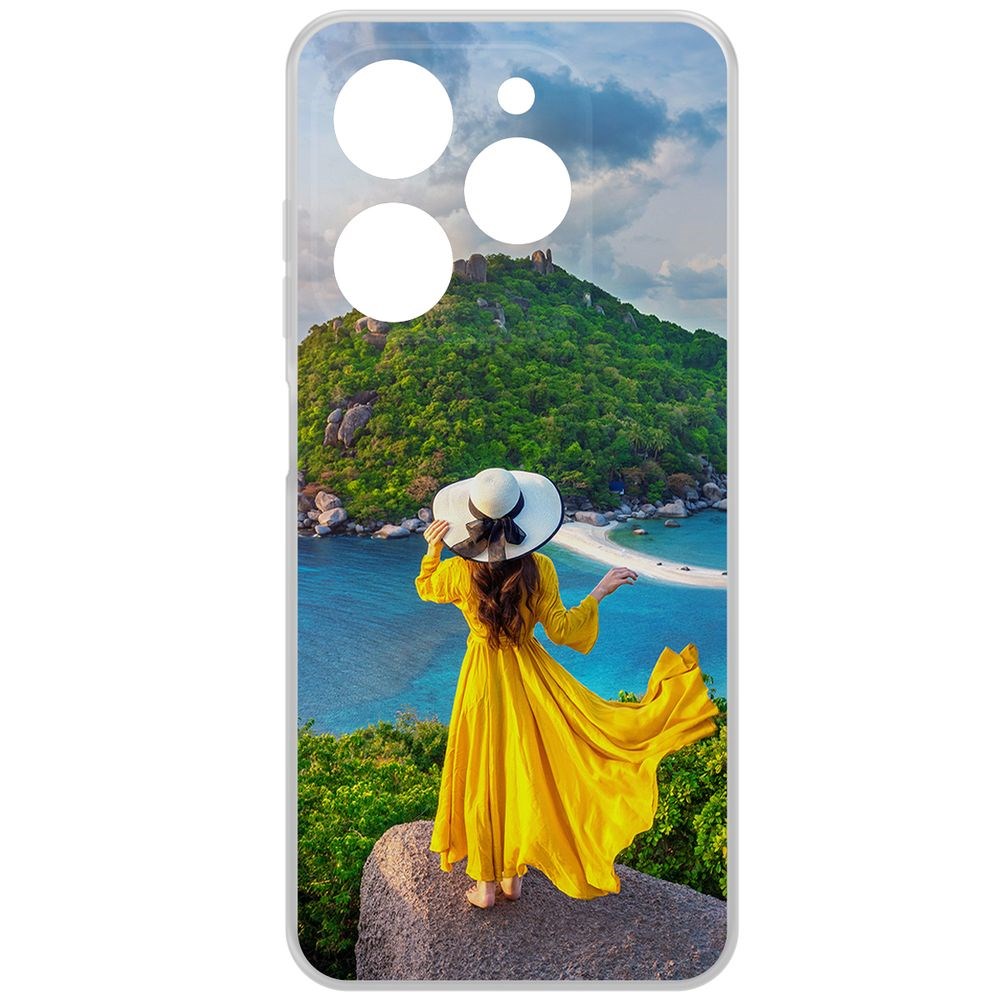 Чехол-накладка Krutoff Clear Case Платье летнее женское для TECNO Spark Go 2024, Прозрачный
Чехол-накладка Krutoff Clear Case Платье летнее женское для TECNO Spark Go 2024, Прозрачный