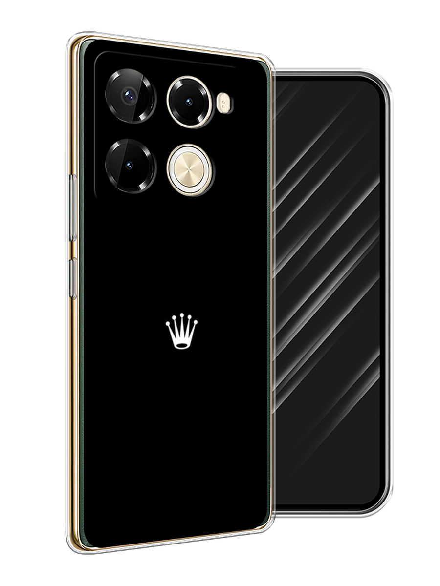 Чехол Awog на Infinix Note 40 Pro 5G/Note 40 Pro Plus "Белая корона на черном фоне", Черный, 3106050-1
Чехол Awog на Infinix Note 40 Pro 5G/Note 40 Pro Plus "Белая корона на черном фоне", Черный, 3106050-1