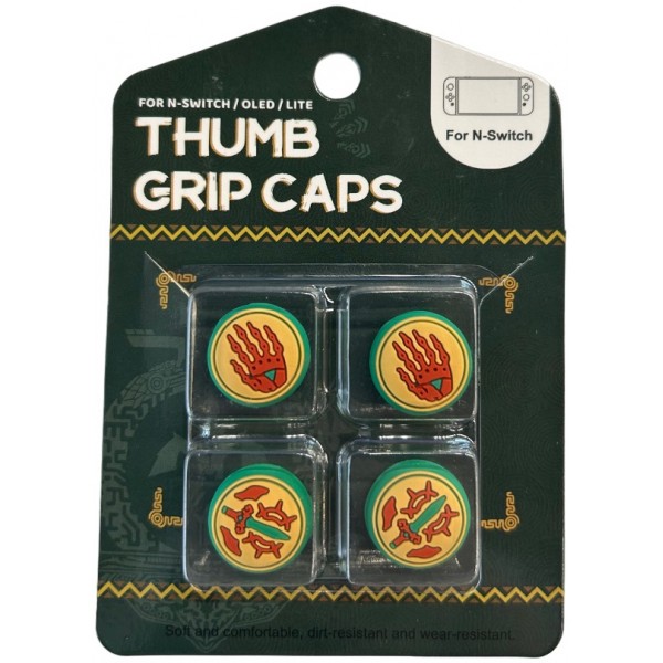 Накладка на стик NoBrand Thumb Grip Caps Zelda TOTK (GNO-855), Разноцветный, Thumb Grip Caps
Накладка на стик NoBrand Thumb Grip Caps Zelda TOTK (GNO-855), Разноцветный, Thumb Grip Caps